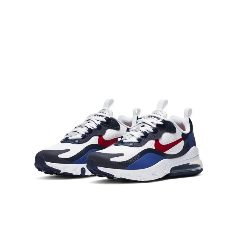 Nike Air Max 270 React White University Red (GS) (CZ5582-100)