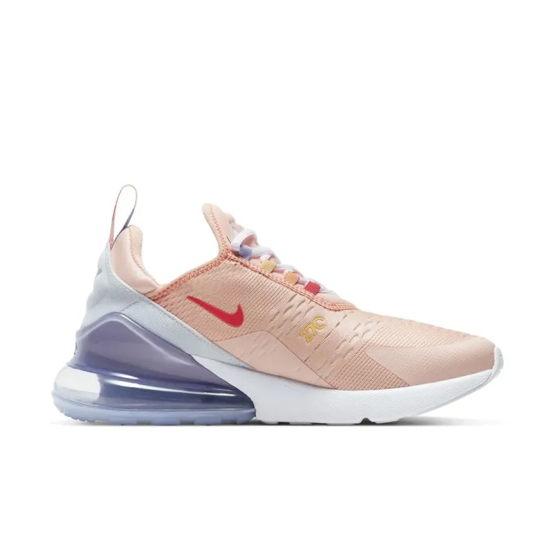 Nike Air Max 270 Washed Coral Football Grey (Women’s) (CW5589-600)