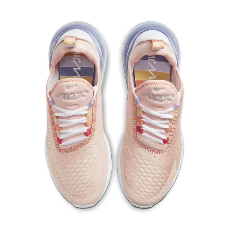 Nike Air Max 270 Washed Coral Football Grey (Women’s) (CW5589-600)