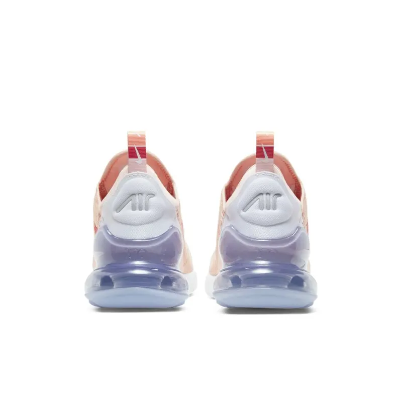 Nike Air Max 270 Washed Coral Football Grey (Women’s) (CW5589-600)