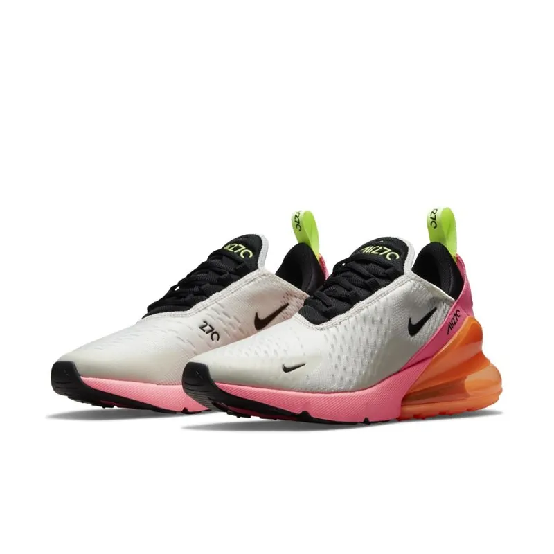 Nike Air Max 270 White Sunset Pulse Total Orange (Women’s) (DJ5997-100)
