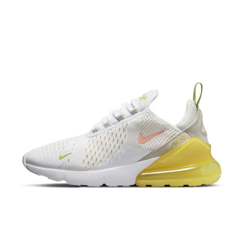 Nike Air Max 270 White Yellow Strike (Women’s) (DV2184-100)