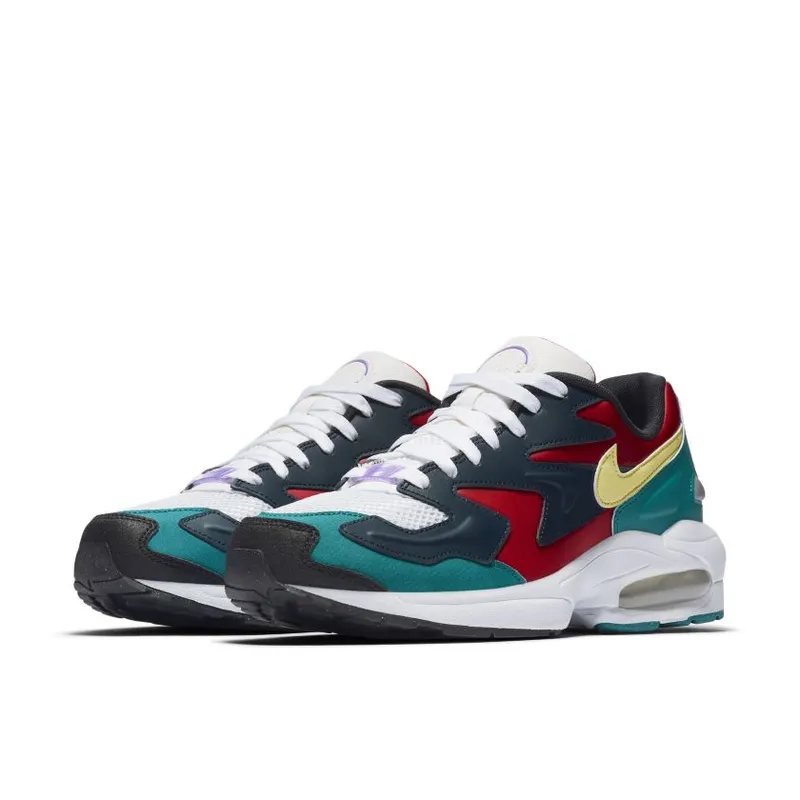 Nike Air Max2 Light Habanero Red Navy Emerald (BV1359-600)