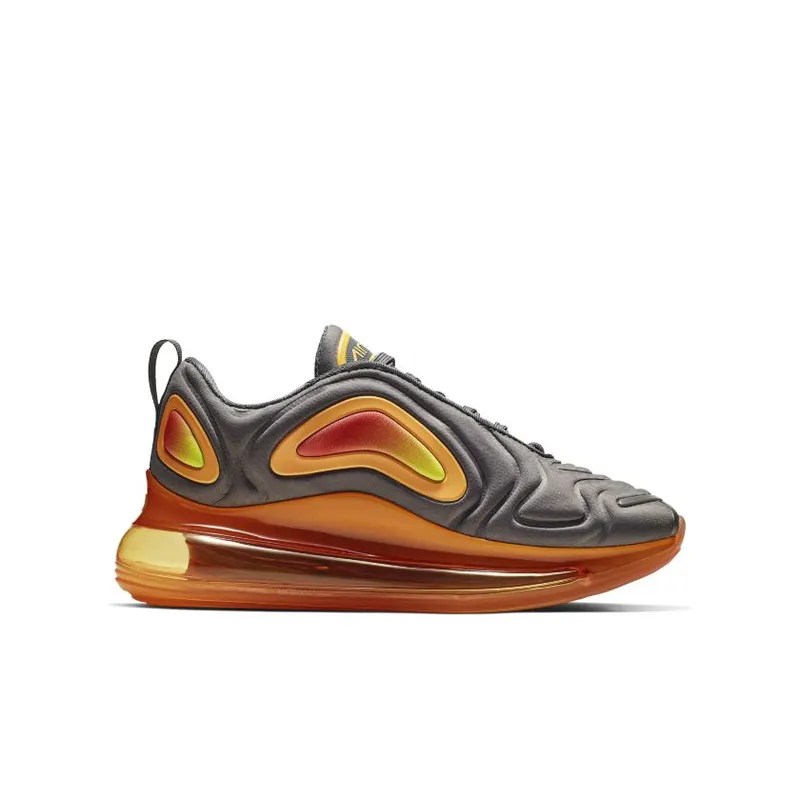 Nike Air Max 720 Black Fuel Orange (GS) (AQ3196-004)