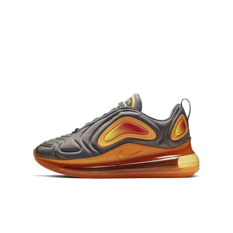 Nike Air Max 720 Black Fuel Orange (GS) (AQ3196-004)