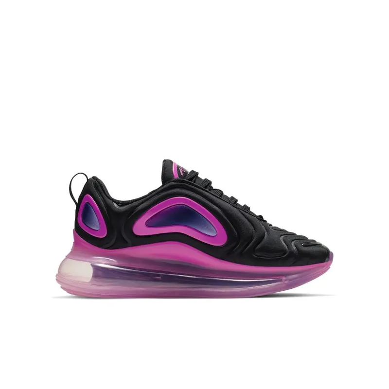 Nike Air Max 720 Black Laser Fuchsia (GS) (AQ3196-007)