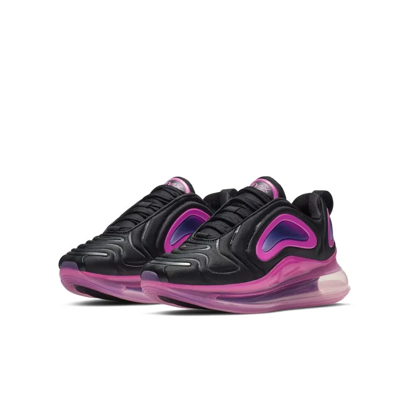 Nike Air Max 720 Black Laser Fuchsia (GS) (AQ3196-007)