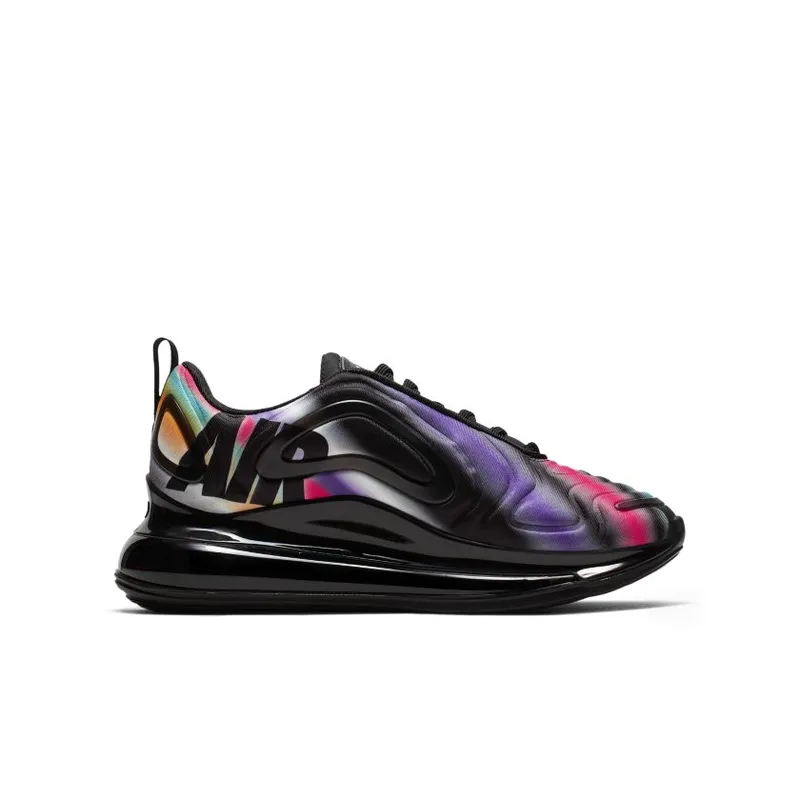 Nike Air Max 720 Black Neon Streaks (GS) (AQ3196-011)