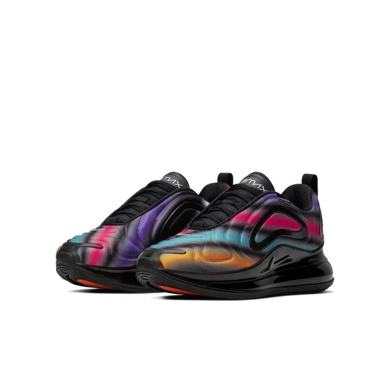 Nike Air Max 720 Black Neon Streaks (GS) (AQ3196-011)