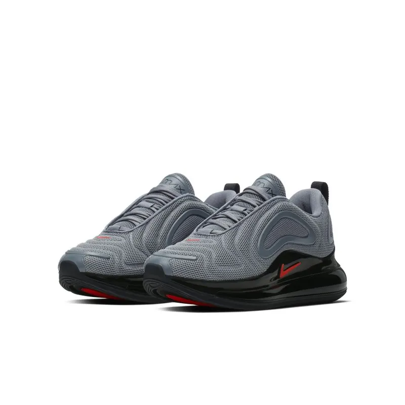 Nike Air Max 720 Cool Grey Bright Crimson (GS) (CQ0360-001)