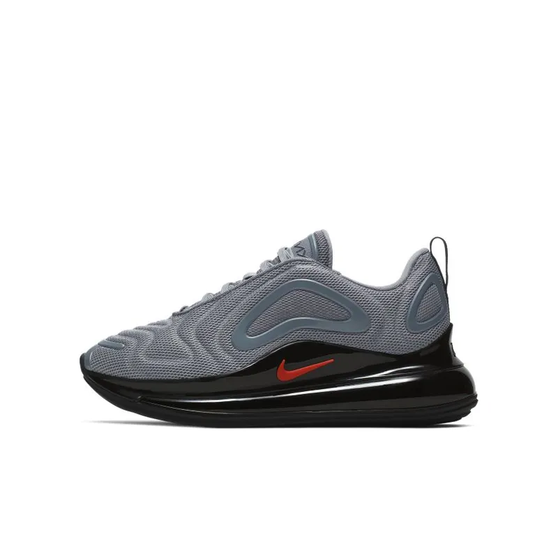 Nike Air Max 720 Cool Grey Bright Crimson (GS) (CQ0360-001)
