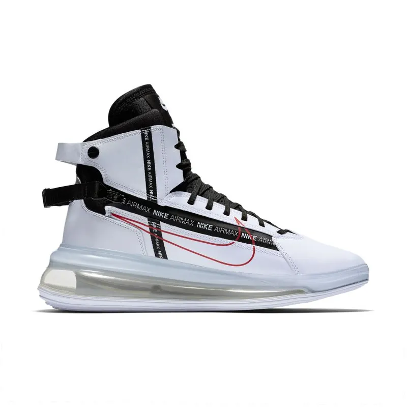 Nike Air Max 720 Saturn White Black Red (AO2110-100)