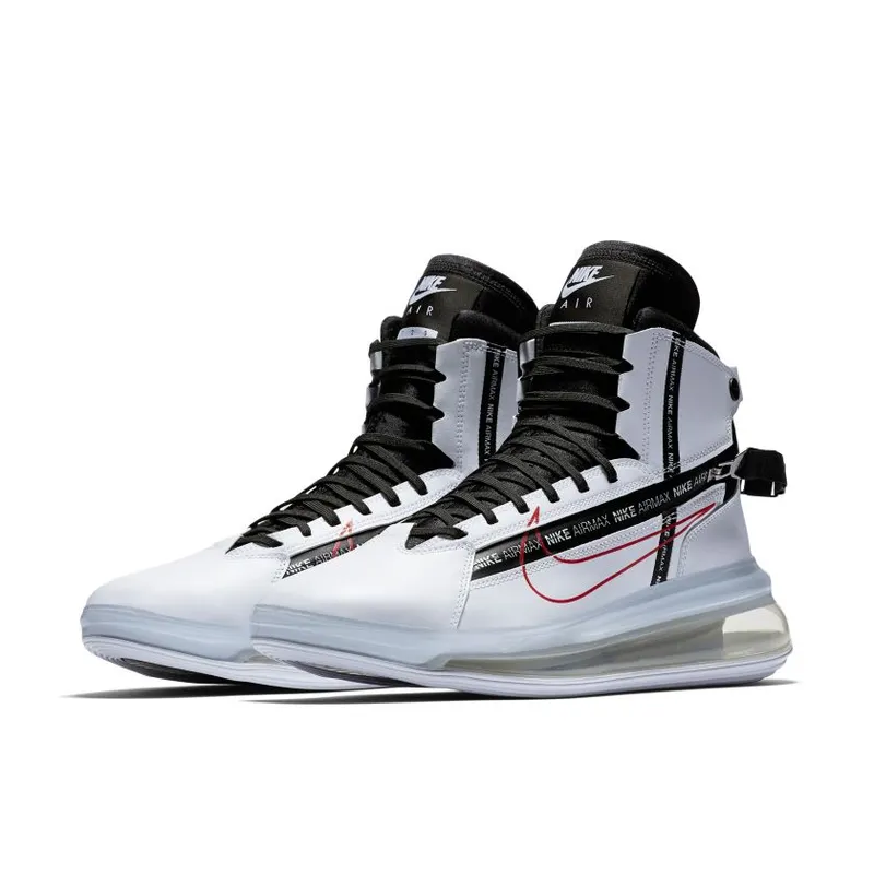Nike Air Max 720 Saturn White Black Red (AO2110-100)