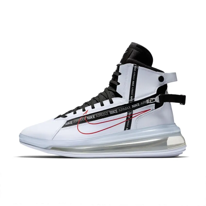 Nike Air Max 720 Saturn White Black Red (AO2110-100)