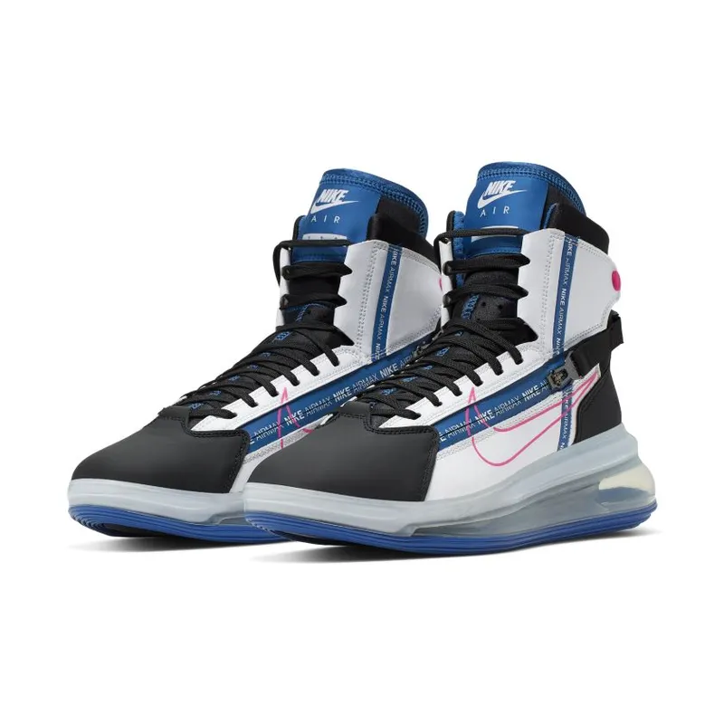 Nike Air Max 720 Strn Black Blue Pink (AO2110-101)
