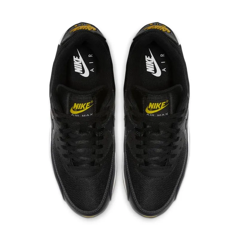 Nike Air Max 90 Black Amarillo (AJ1285-022)