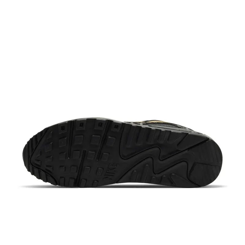 Nike Air Max 90 Black Gold Muguard Pattern (DC4119-001)