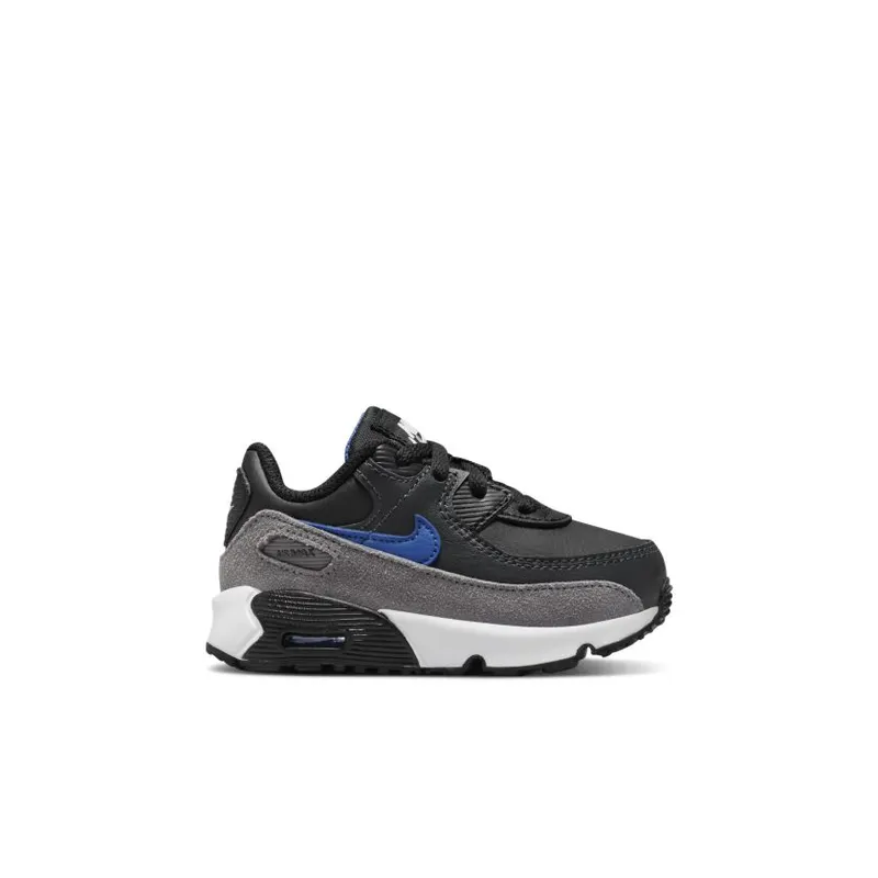 Nike Air Max 90 Black Medium Blue (TD) (CD6868-018)