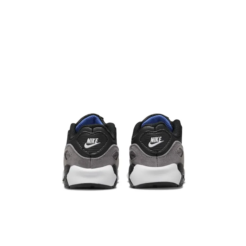 Nike Air Max 90 Black Medium Blue (TD) (CD6868-018)