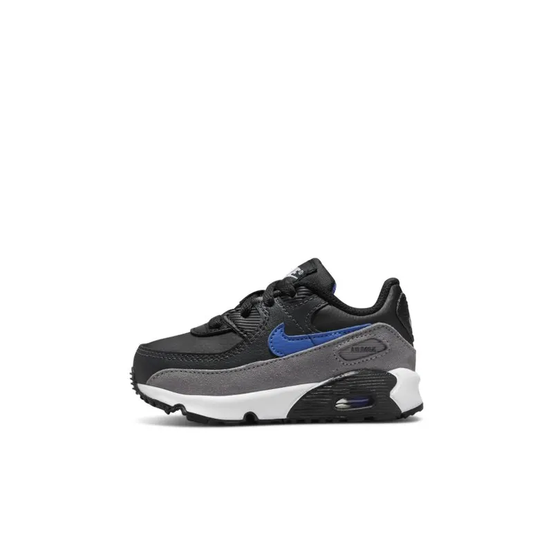Nike Air Max 90 Black Medium Blue (TD) (CD6868-018)