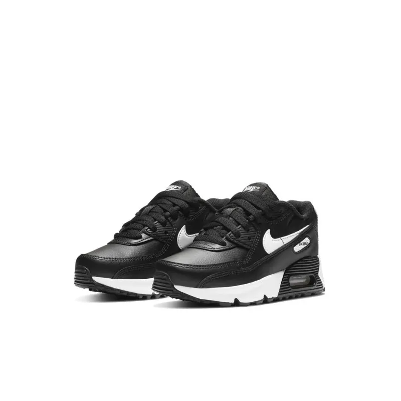 Nike Air Max 90 Black White (PS) (CD6867-010)