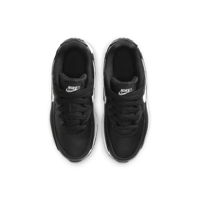Nike Air Max 90 Black White (PS) (CD6867-010)