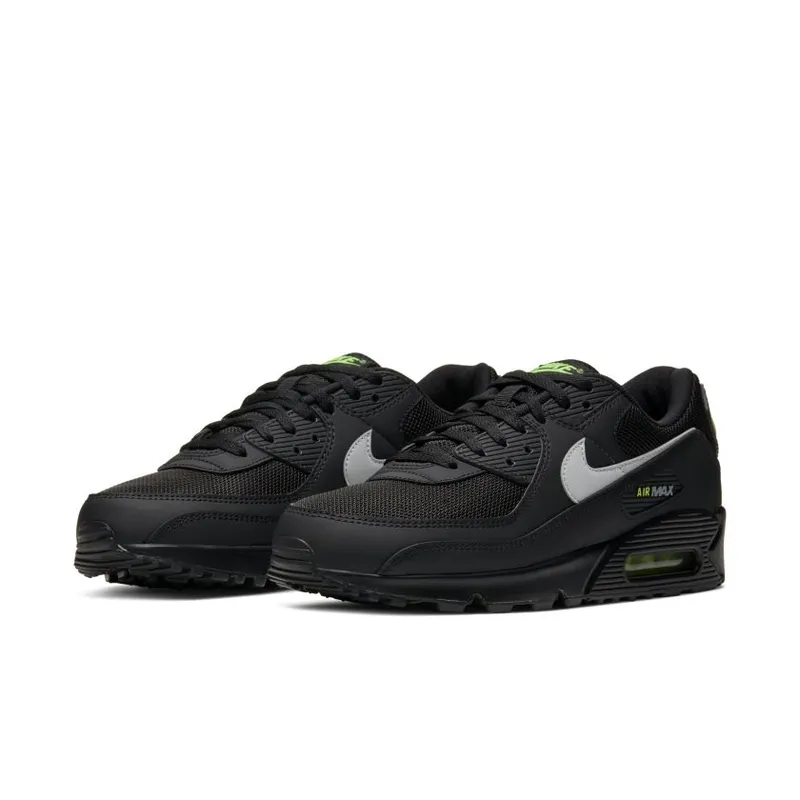 Nike Air Max 90 Black Volt Light Smoke Grey (CV1634-001)