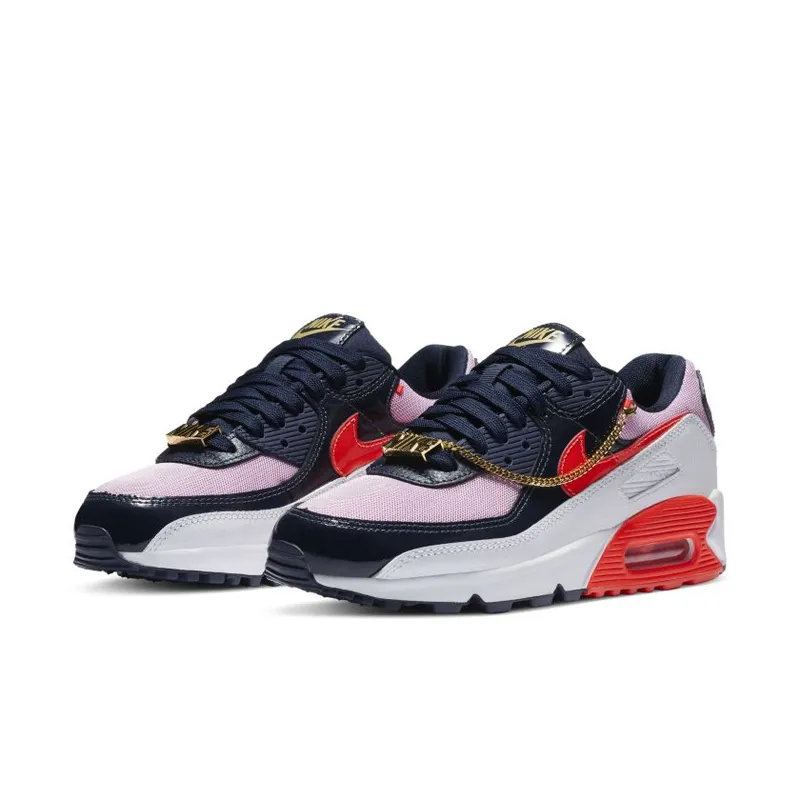 Nike Air Max 90 Cuban Link Obsidian Pink (Women’s) (CZ8099-100)