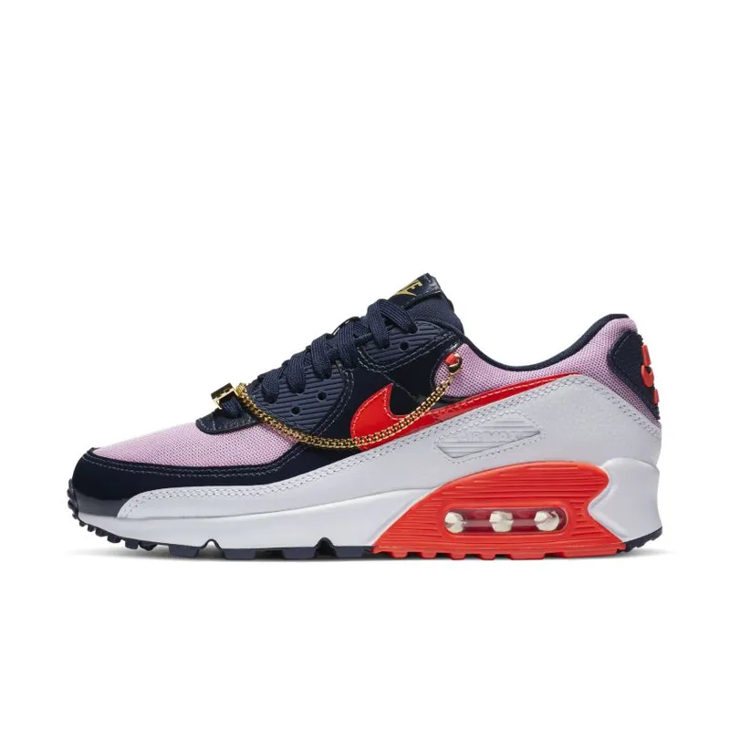 Nike Air Max 90 Cuban Link Obsidian Pink (Women’s) (CZ8099-100)