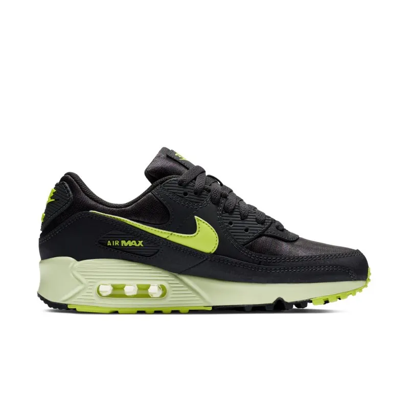 Nike Air Max 90 Dark Smoke Grey Volt (Women’s) (CZ0378-001)