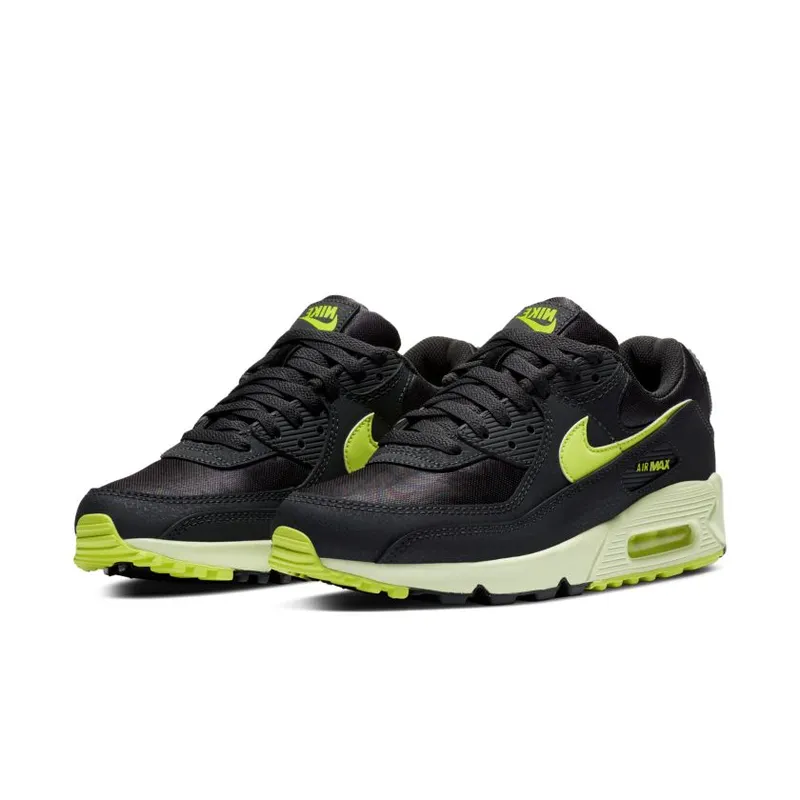 Nike Air Max 90 Dark Smoke Grey Volt (Women’s) (CZ0378-001)