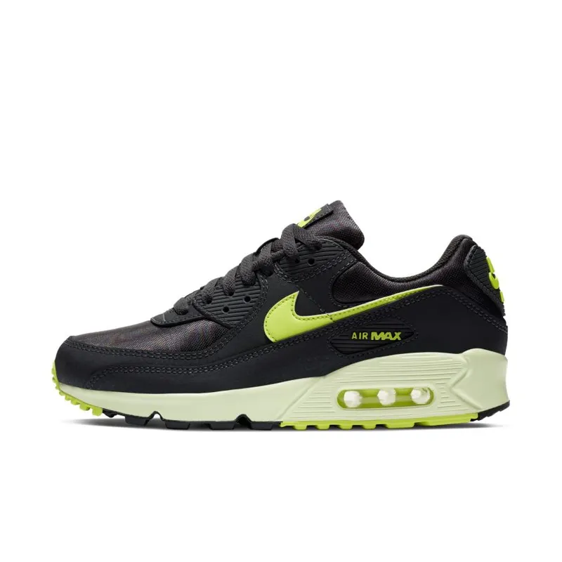Nike Air Max 90 Dark Smoke Grey Volt (Women’s) (CZ0378-001)