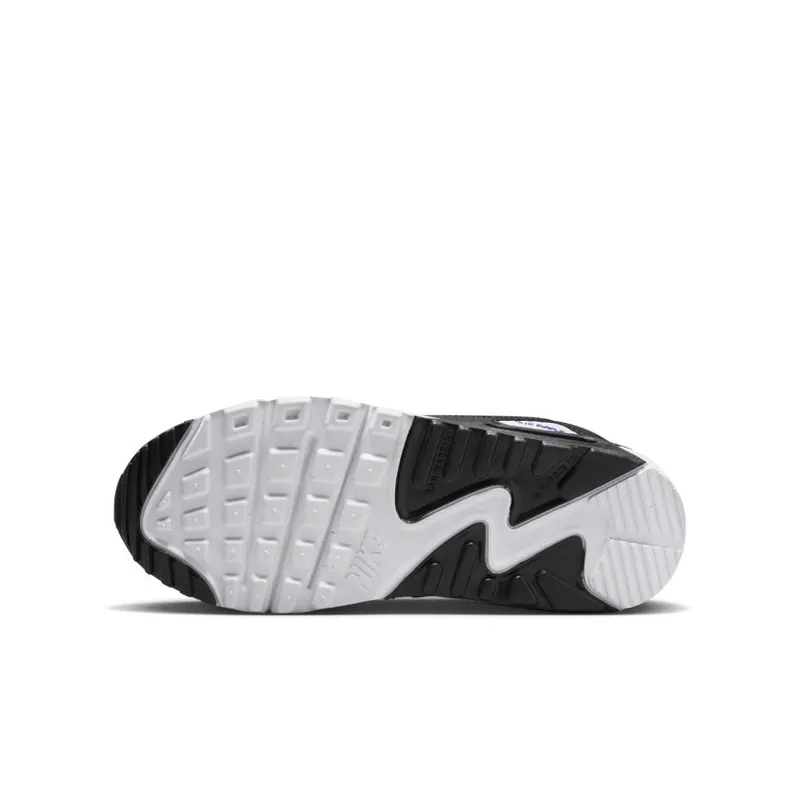 Nike Air Max 90 Double Swoosh White Black Gold Royal (GS) (FJ4592-100)