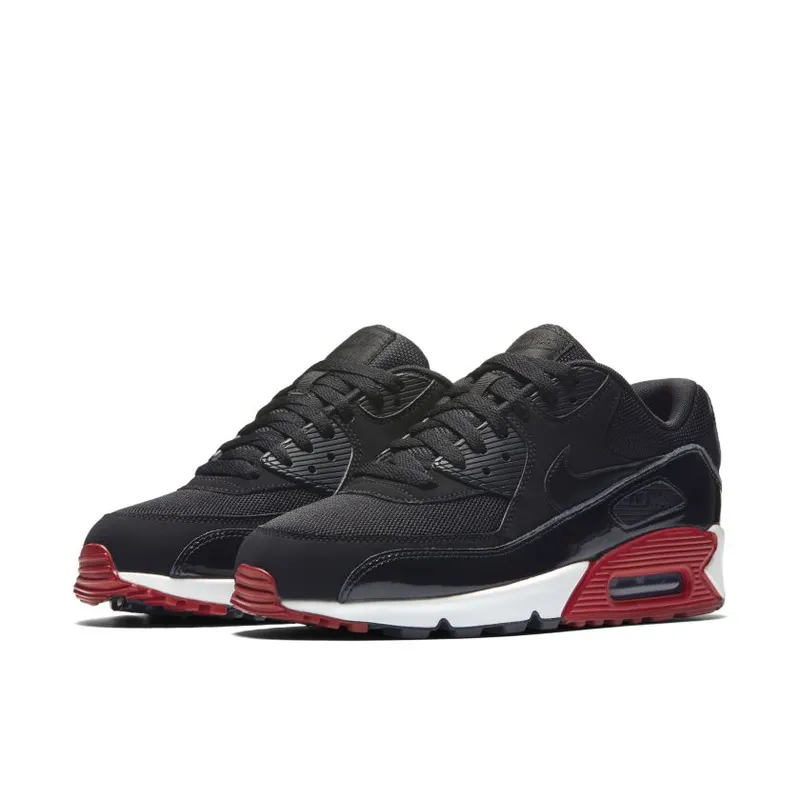 Nike Air Max 90 Essential Black Gym Red White (537384-066)