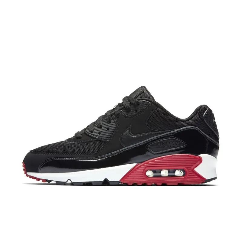 Nike Air Max 90 Essential Black Gym Red White (537384-066)