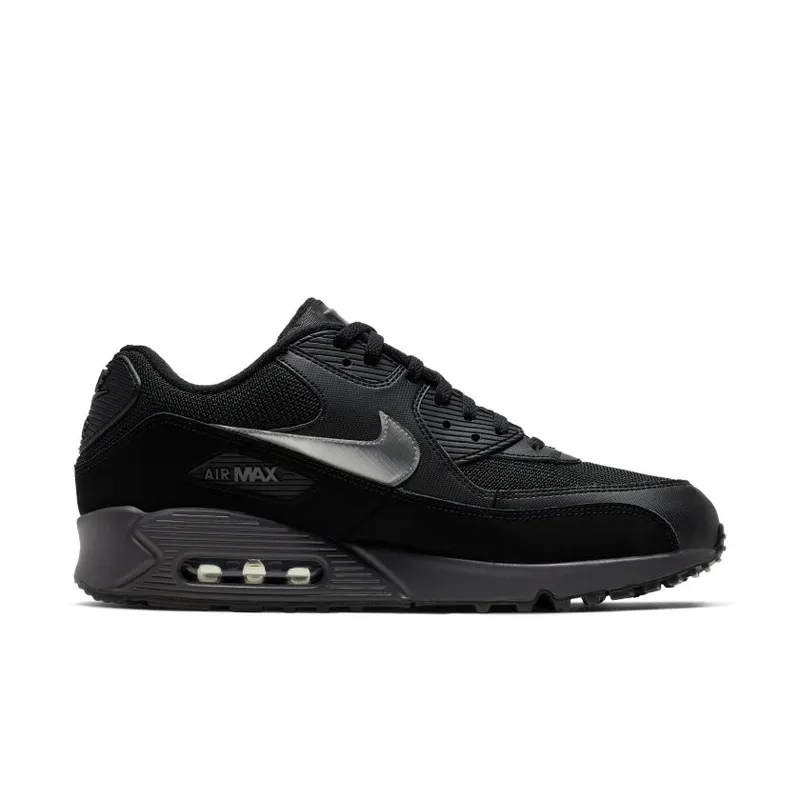 Nike Air Max 90 Essential Black Silver (AJ1285-023)
