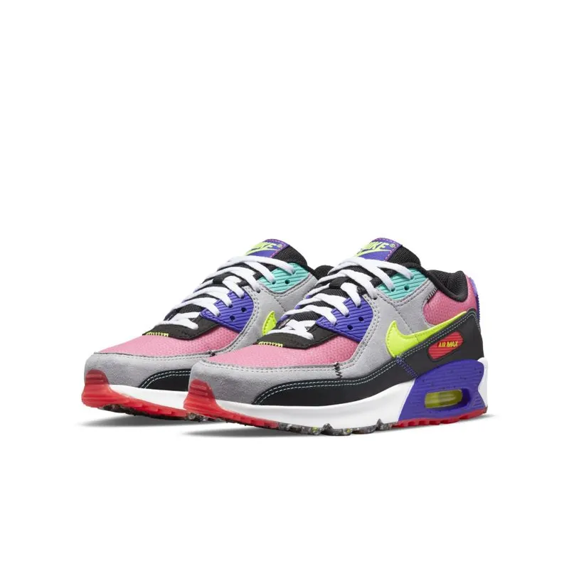 Nike Air Max 90 Exeter Edition Neon (GS) (DJ5973-600)