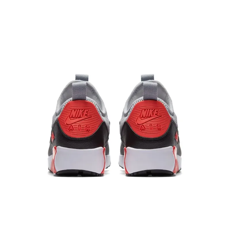 Nike Air Max 90 EZ Wolf Grey Bright Crimson (AO1745-002)