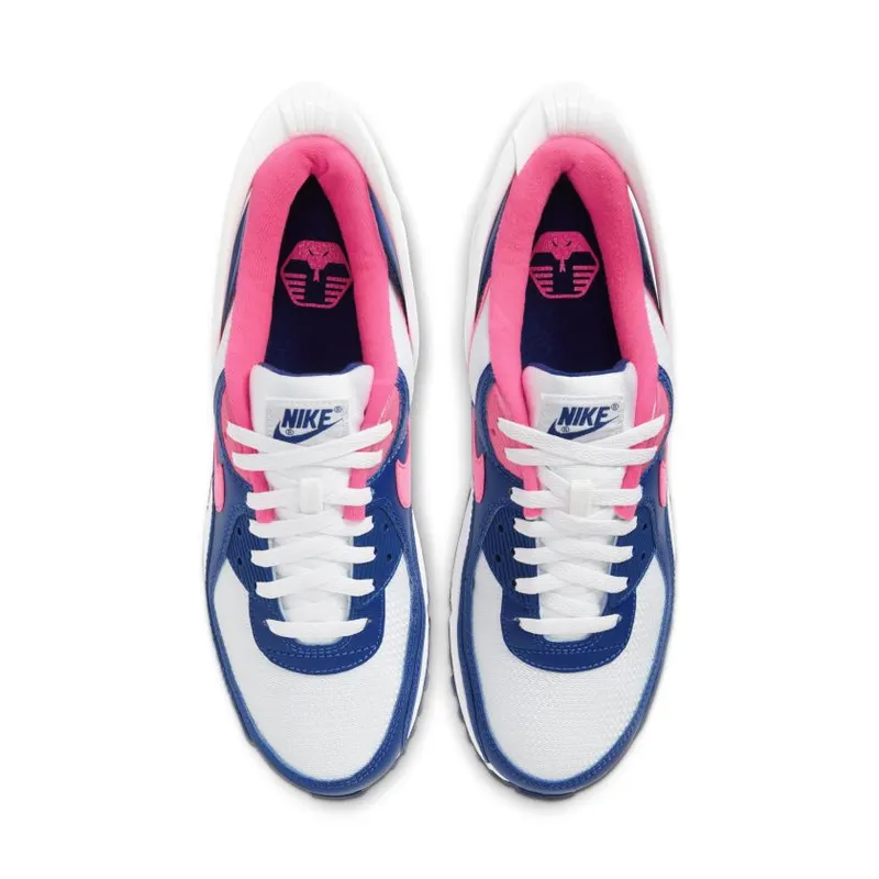Nike Air Max 90 Flyease Deep Royal Blue Hyper Pink (CU0814-101)