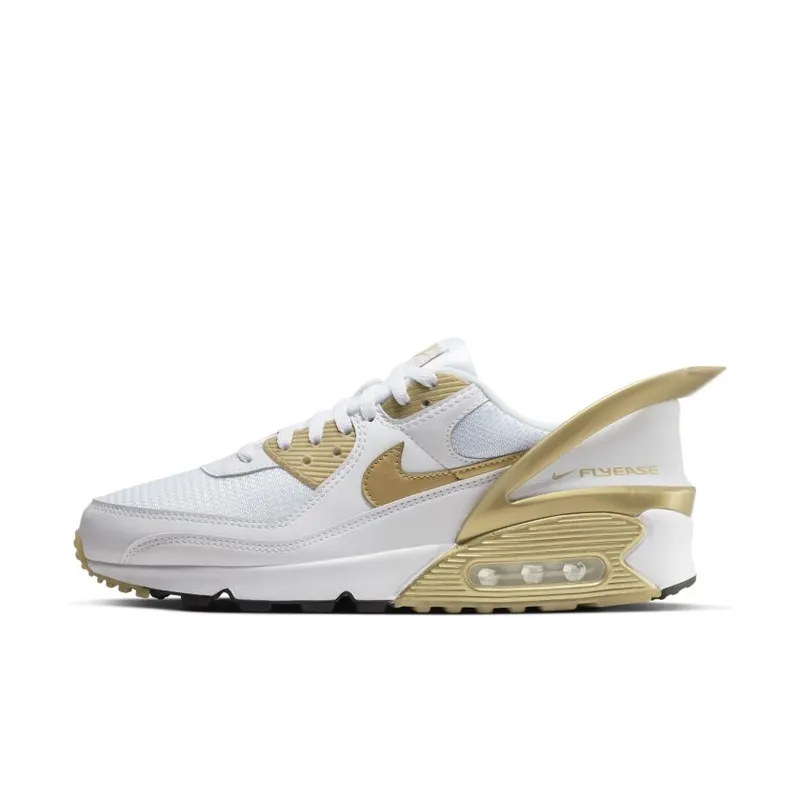 Nike Air Max 90 Flyease White Gold (CU0814-100)