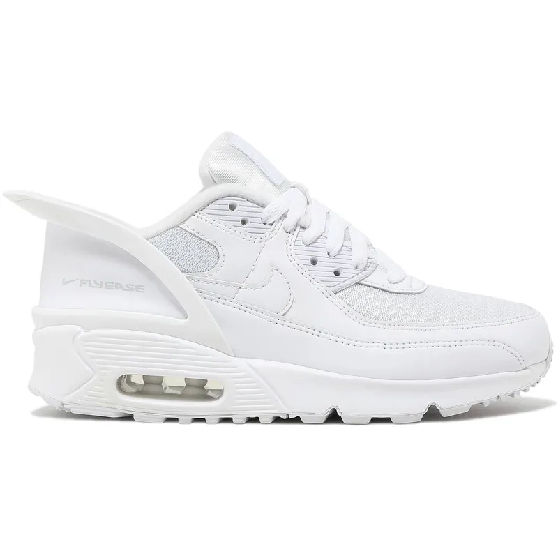Nike Air Max 90 Flyease White (GS) (CV0526-102)