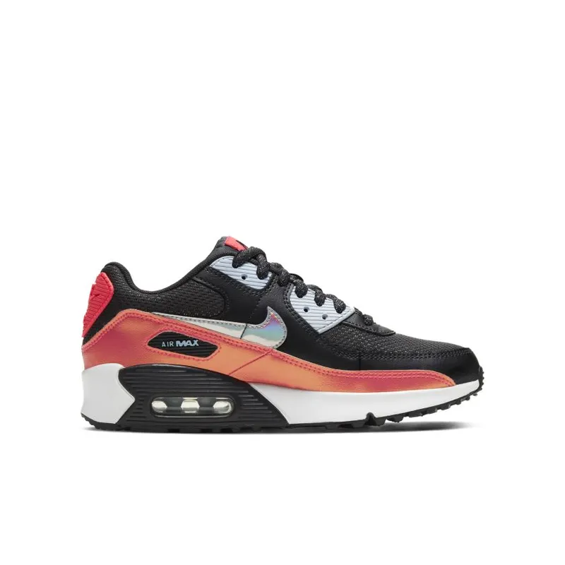 Nike Air Max 90 FP Off Noir Laser Crimson (GS) (CT1966-001)