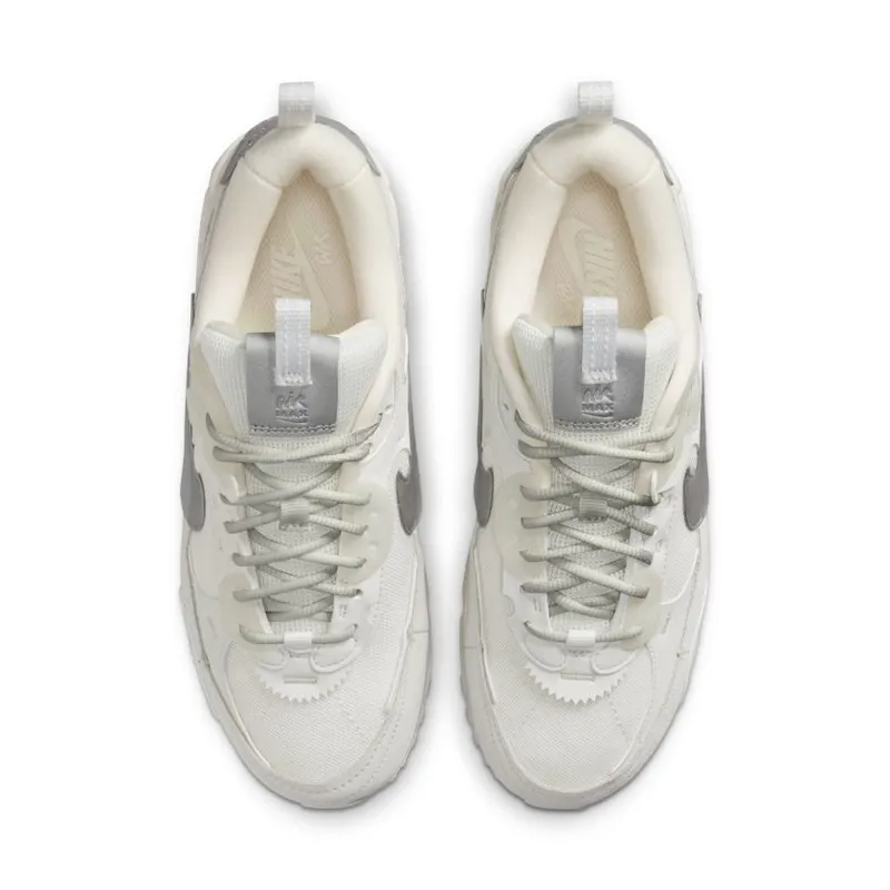 Nike Air Max 90 Futura Summit White Metallic Silver (Women’s) (FB1877-110)