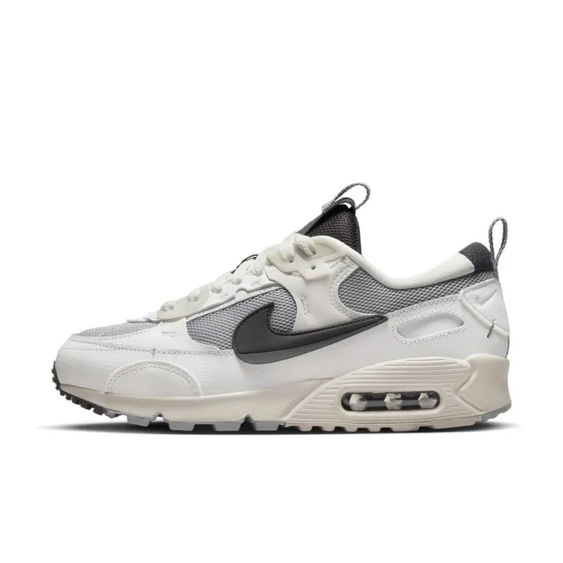 Nike Air Max 90 Futura Wolf Grey Summit White Light Orewood Brown Medium Ash (Women’s) (DZ4708-001)