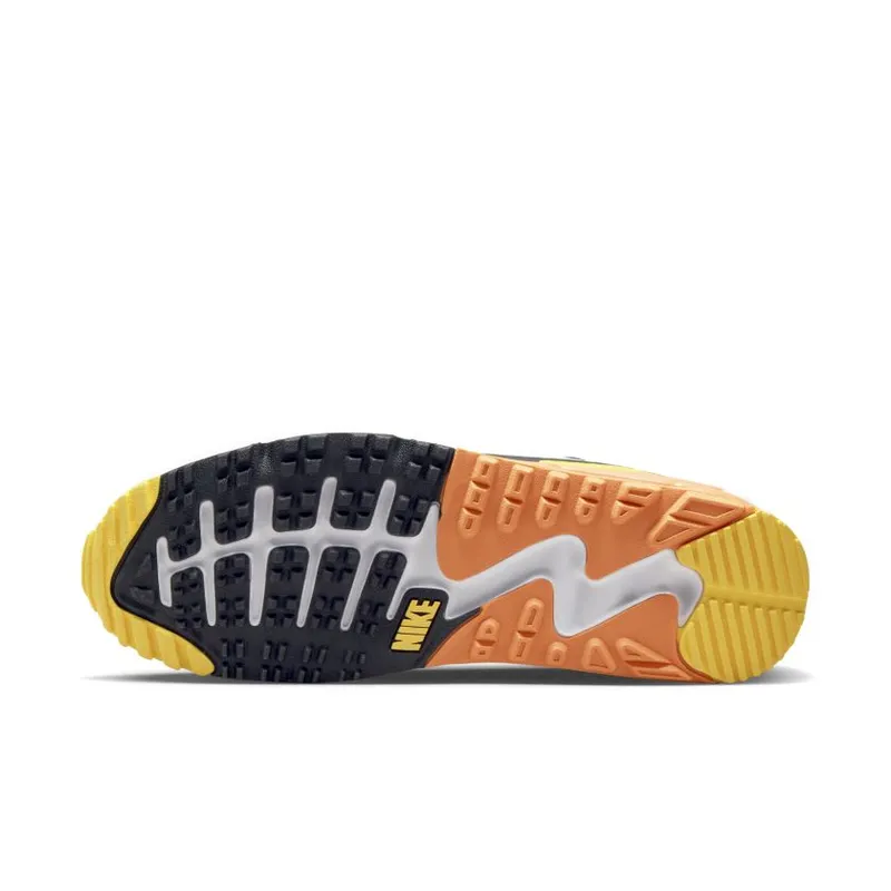 Nike Air Max 90 Golf Smoke Grey Black Orange (CU9978-012)