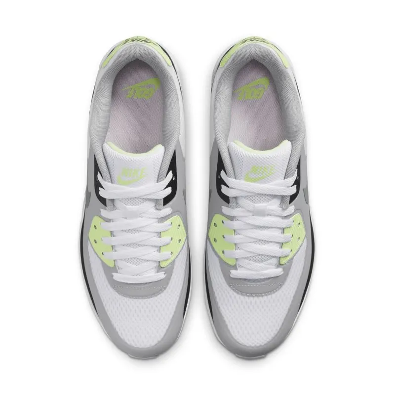 Nike Air Max 90 Golf White Particle Grey Barely Volt (CU9978-104)
