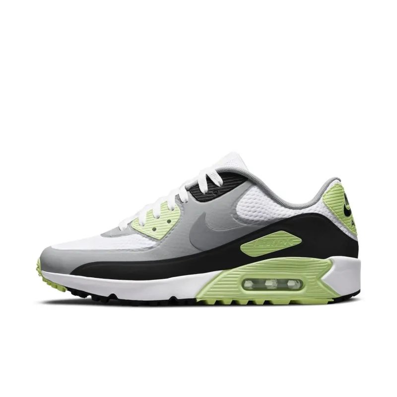 Nike Air Max 90 Golf White Particle Grey Barely Volt (CU9978-104)
