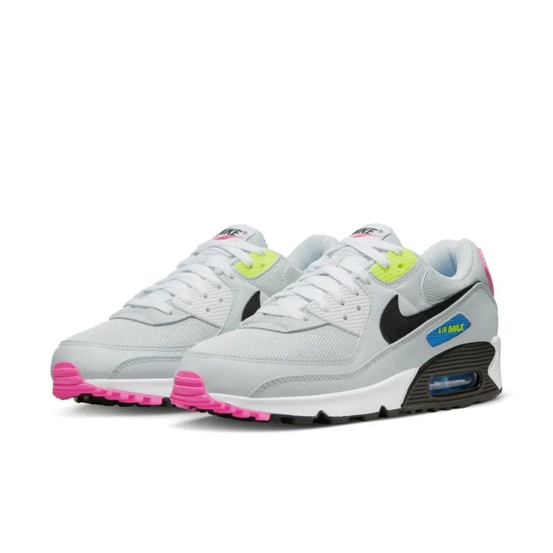 Nike Air Max 90 Grey Neon (DZ4398-001)