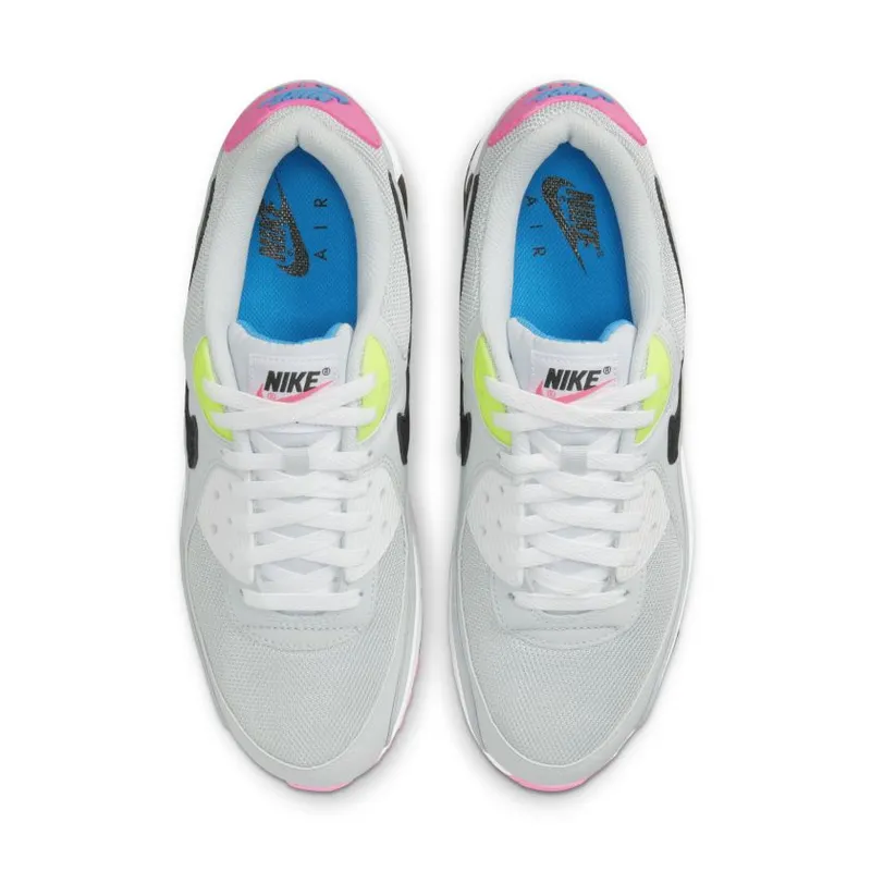 Nike Air Max 90 Grey Neon (DZ4398-001)