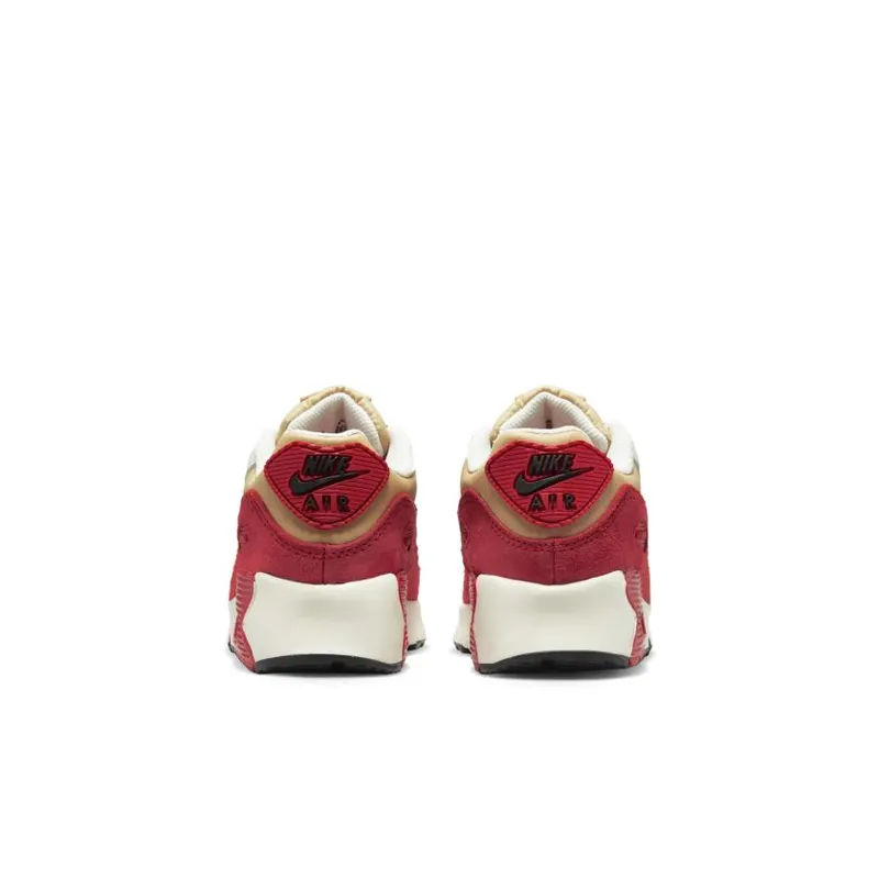 Nike Air Max 90 Leather Sesame Red Clay (PS) (CD6867-200)